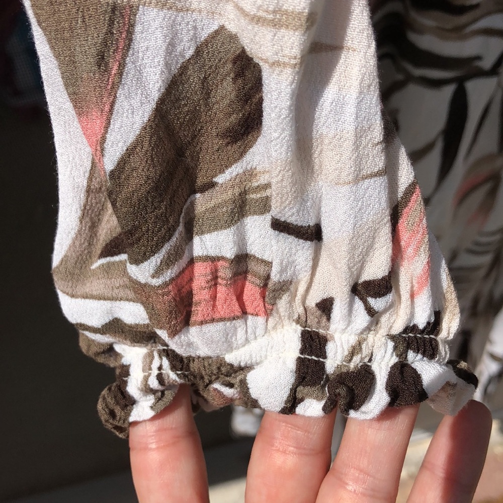 Worn once! OLD NAVY Faux Wrap Long Sleeve Dress - Picture 4 of 7